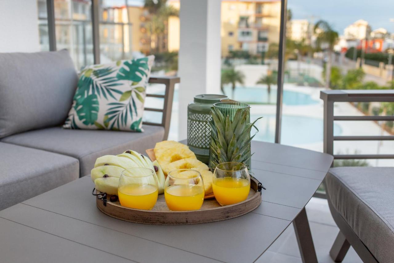 Sunny Apartment In Denia With Outdoor Swimming Pool And Garage Parking Place Included, 300M From The Sandy Beach Esterno foto